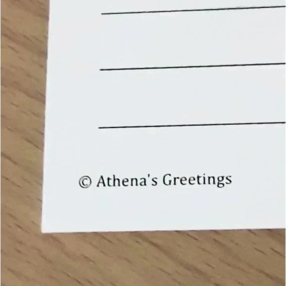 Athenas Greetings unique greeting